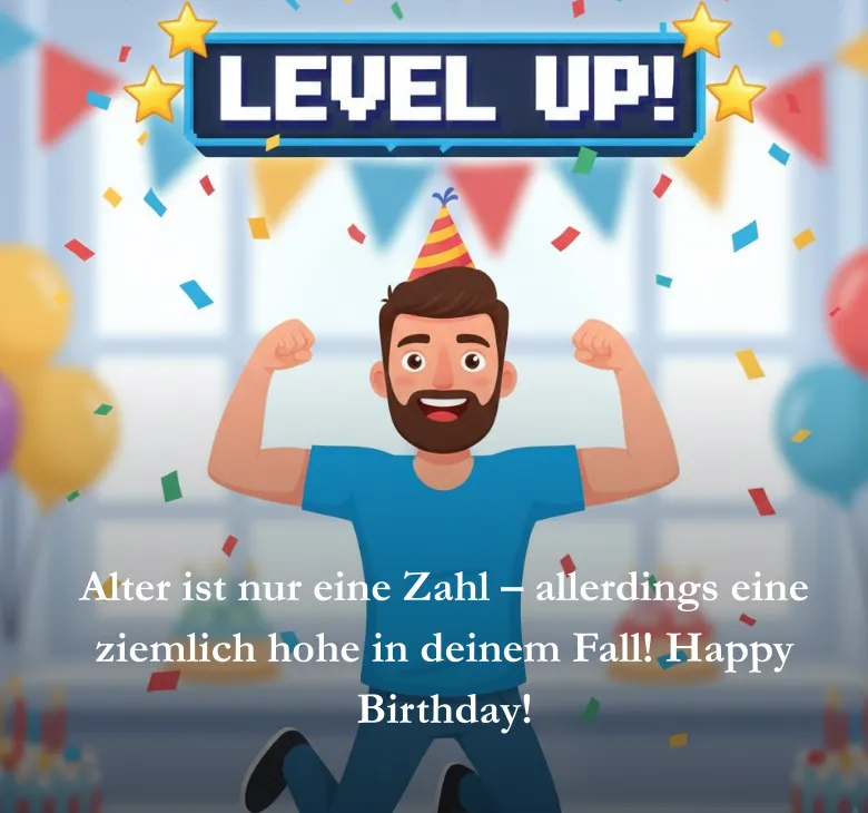 Alter ist nur eine Zahl – allerdings eine ziemlich hohe in deinem Fall! Happy Birthday!
