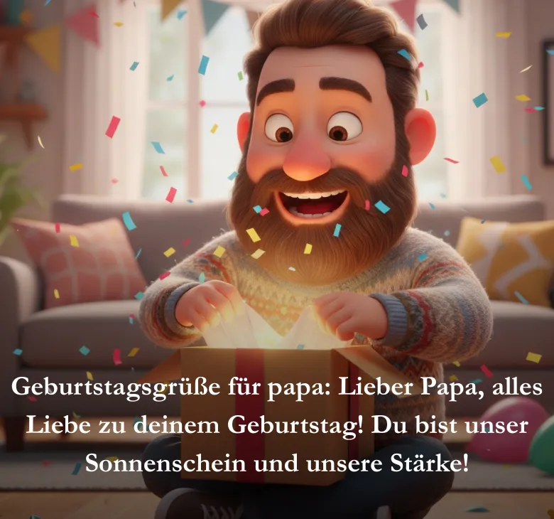 Geburtstagsgrüße für papa_ Lieber Papa, alles Liebe zu deinem Geburtstag! Du bist unser Sonnenschein und unsere Stärke!