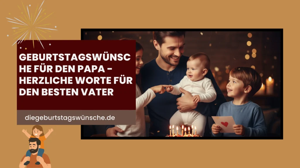 Geburtstagswünsche für den Papa - Herzliche Worte für Den Besten Vater