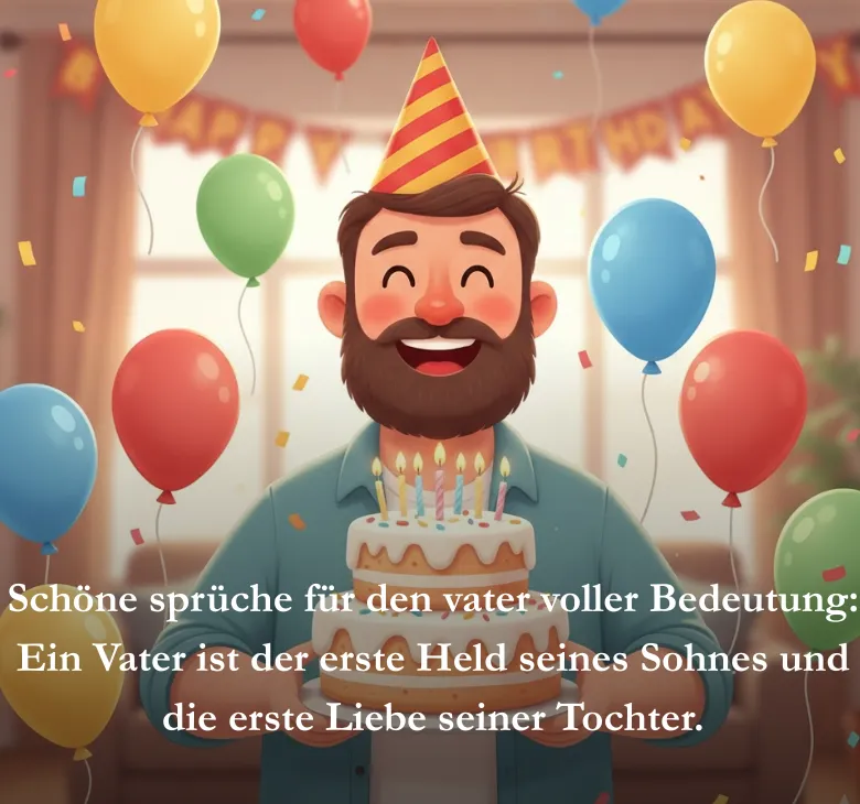 Schöne sprüche für den vater voller Bedeutung_ Ein Vater ist der erste Held seines Sohnes und die erste Liebe seiner Tochter