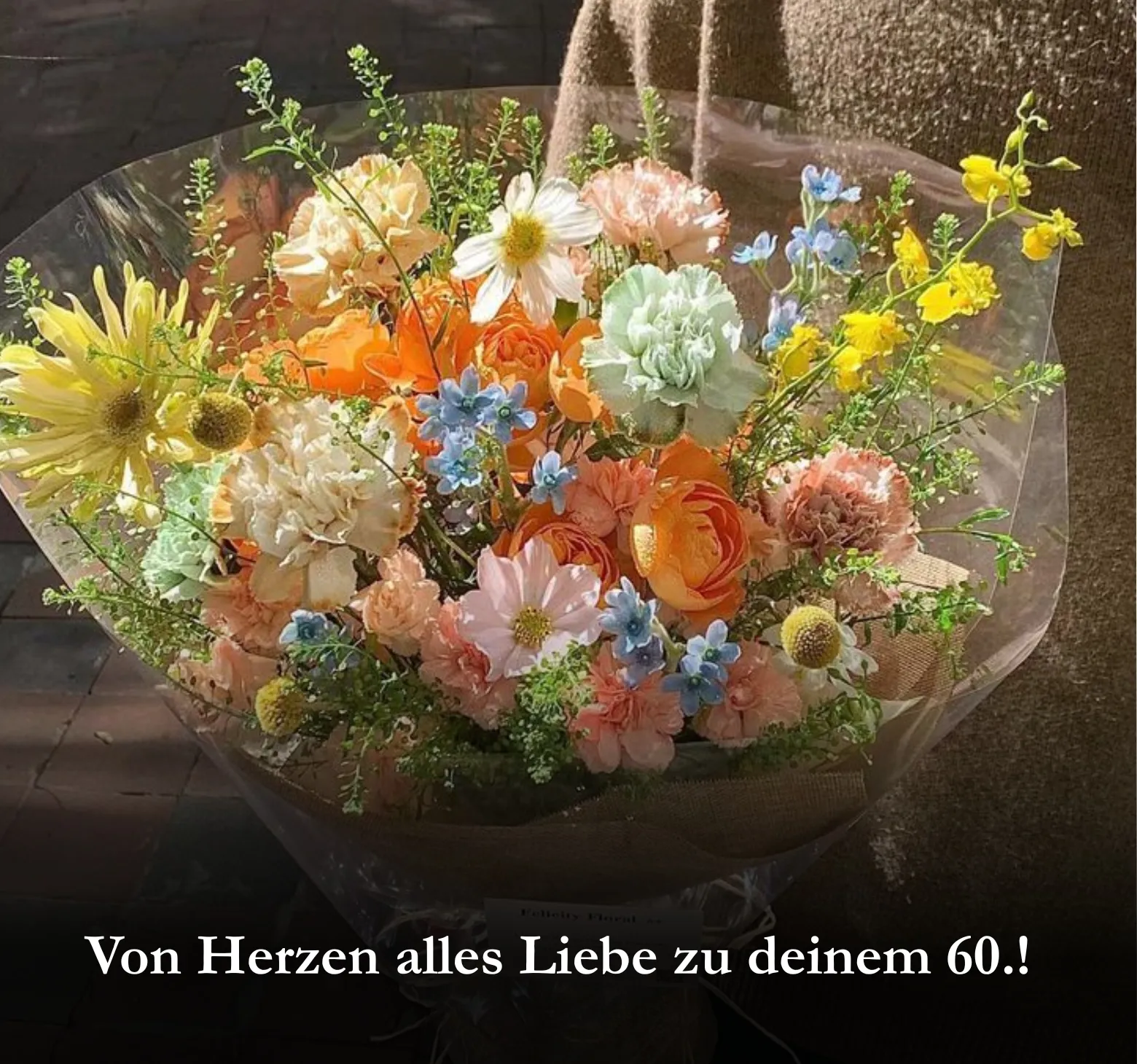 Von Herzen alles Liebe zu deinem 60.!