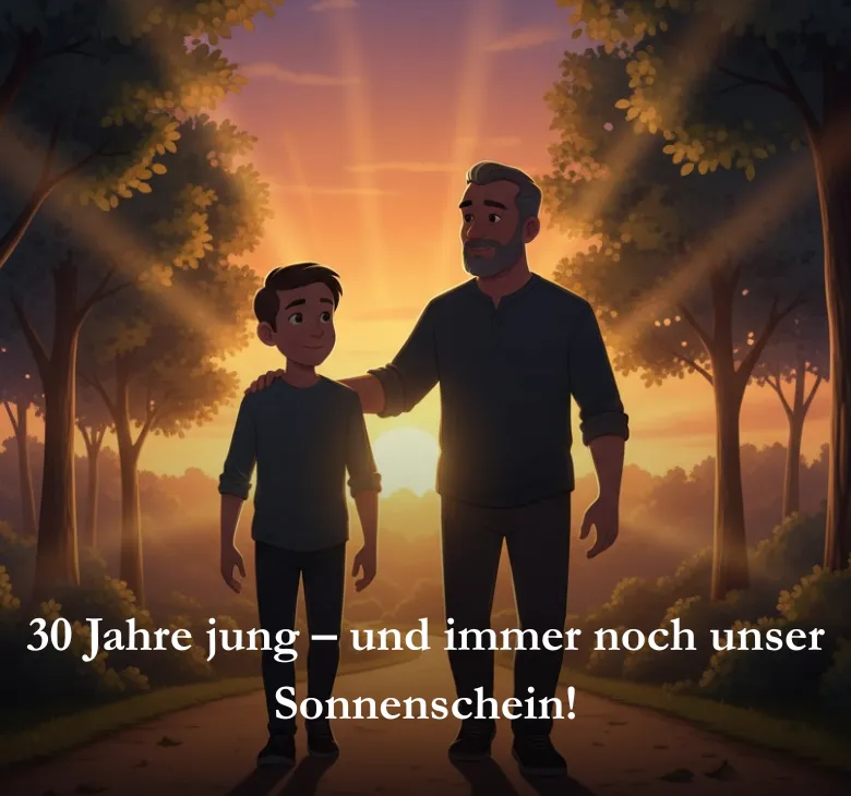 30 Jahre jung – und immer noch unser Sonnenschein!