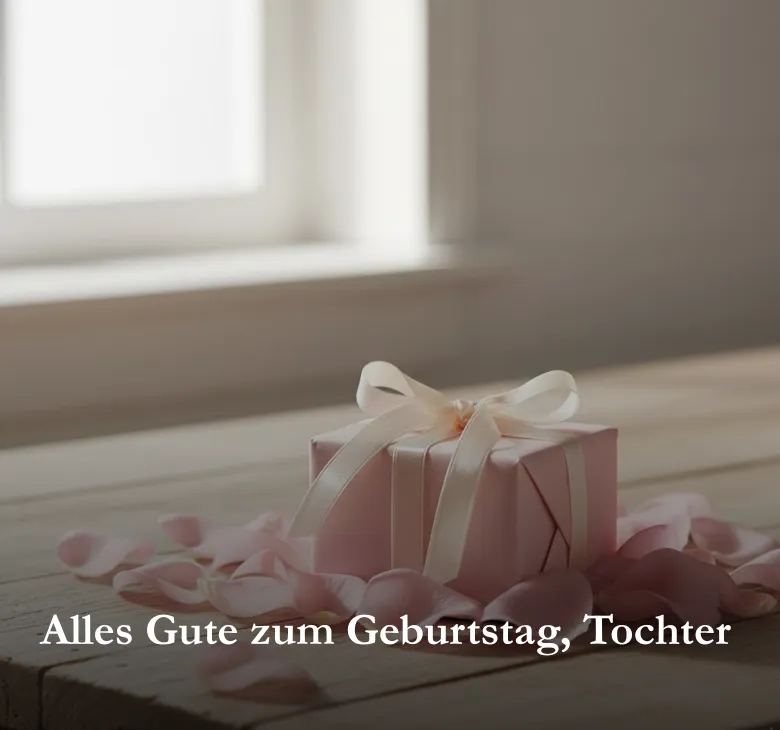 Alles Gute zum Geburtstag, Tochter