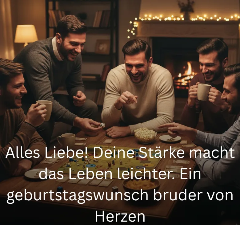 Alles Liebe! Deine Stärke macht das Leben leichter. Ein geburtstagswunsch bruder von Herzen