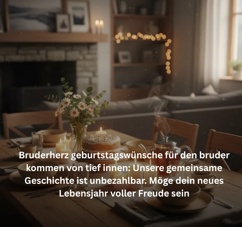 Bruderherz geburtstagswünsche für den bruder kommen von tief innen: Unsere gemeinsame Geschichte ist unbezahlbar. Möge dein neues Lebensjahr voller Freude sein