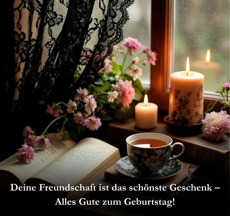 Deine Freundschaft ist das schönste Geschenk – Alles Gute zum Geburtstag!