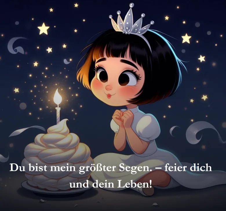 Alles Liebe zu deinem Ehrentag, meine wunderbare Tochter!