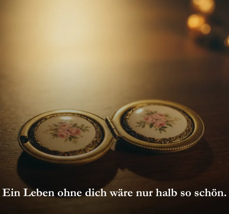 Ein Leben ohne dich wäre nur halb so schön