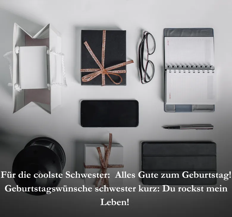 Für die coolste Schwester Alles Gute zum Geburtstag! Du rockst mein Leben