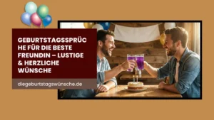 Geburtstagssprüche für die Beste Freundin – Lustige & Herzliche Wünsche