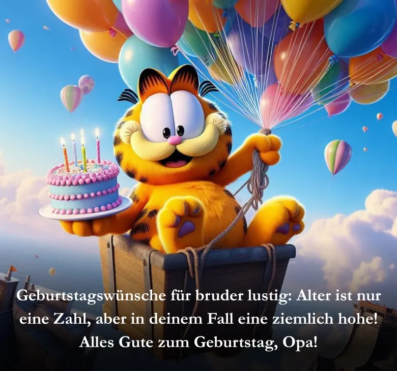 Geburtstagswünsche für bruder lustig_ Alter ist nur eine Zahl, aber in deinem Fall eine ziemlich hohe! Alles Gute zum Geburtstag, Opa! (2)