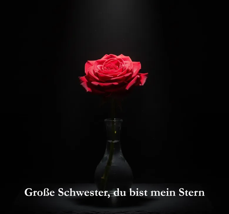 Große Schwester, du bist mein Stern