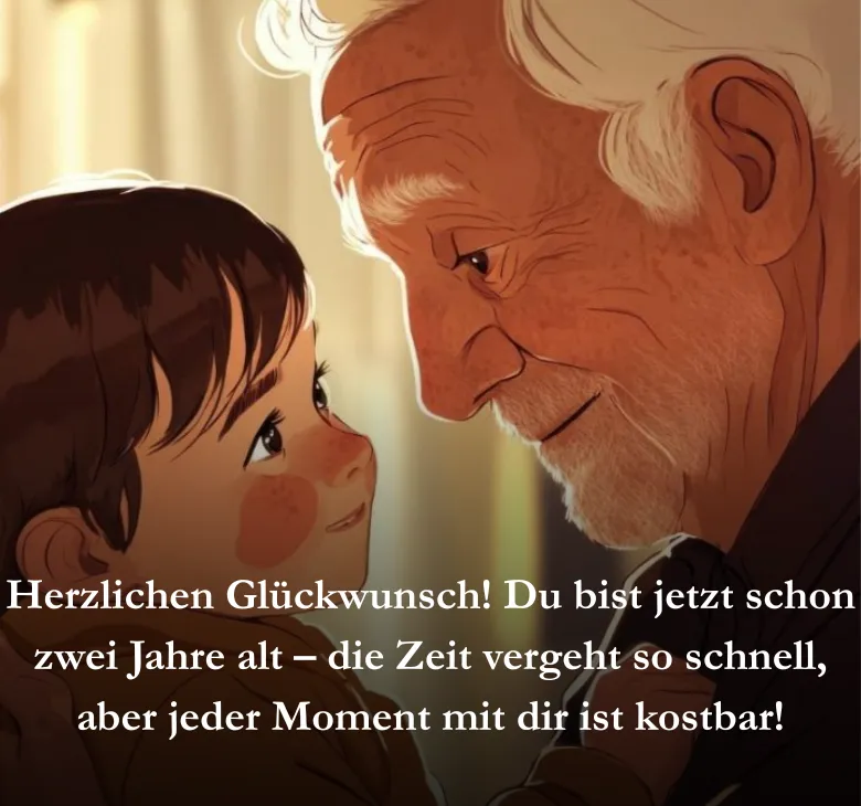 Herzlichen Glückwunsch! Du bist jetzt schon zwei Jahre alt – die Zeit vergeht so schnell, aber jeder Moment mit dir ist kostbar!
