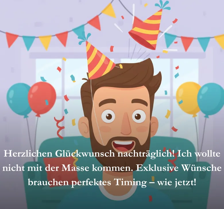 Herzlichen Glückwunsch nachträglich! Ich wollte nicht mit der Masse kommen. Exklusive Wünsche brauchen perfektes Timing  wie jetzt