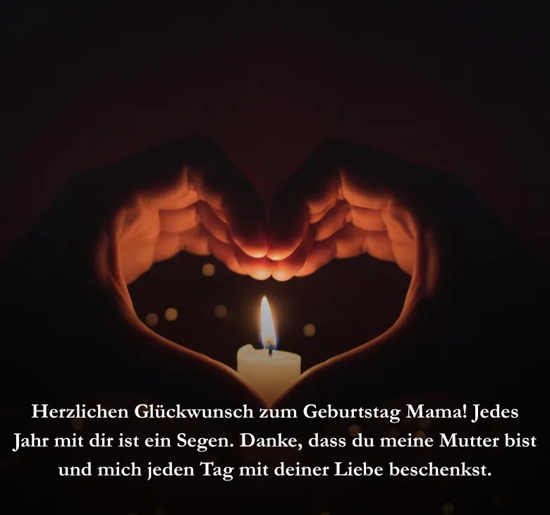 Herzlichen Glückwunsch zum Geburtstag Mama! Jedes Jahr mit dir ist ein Segen. Danke, dass du meine Mutter bist und mich jeden Tag mit deiner Liebe beschenkst