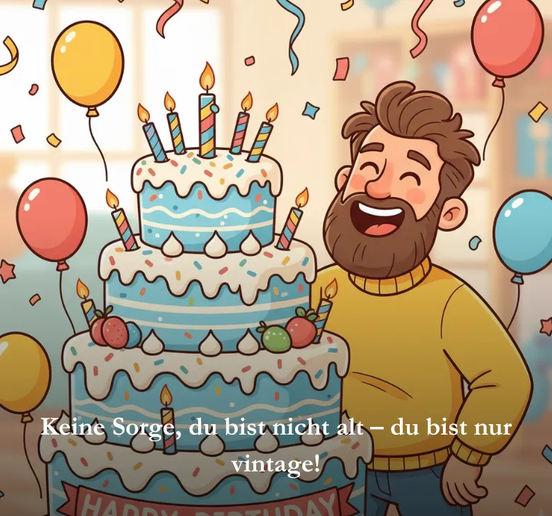 Keine Sorge, du bist nicht alt – du bist nur vintage!