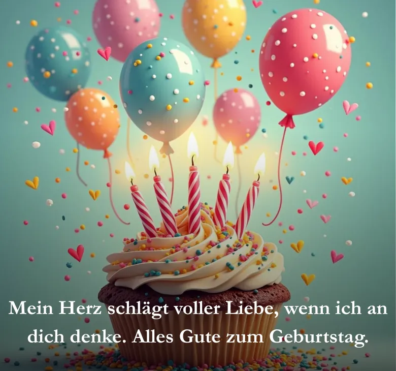 Möge dein neues Lebensjahr voller Glück, Liebe und Erfolg sein