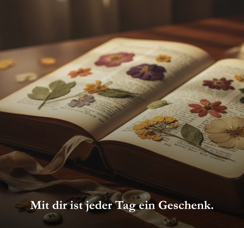 Mit dir ist jeder Tag ein Geschenk