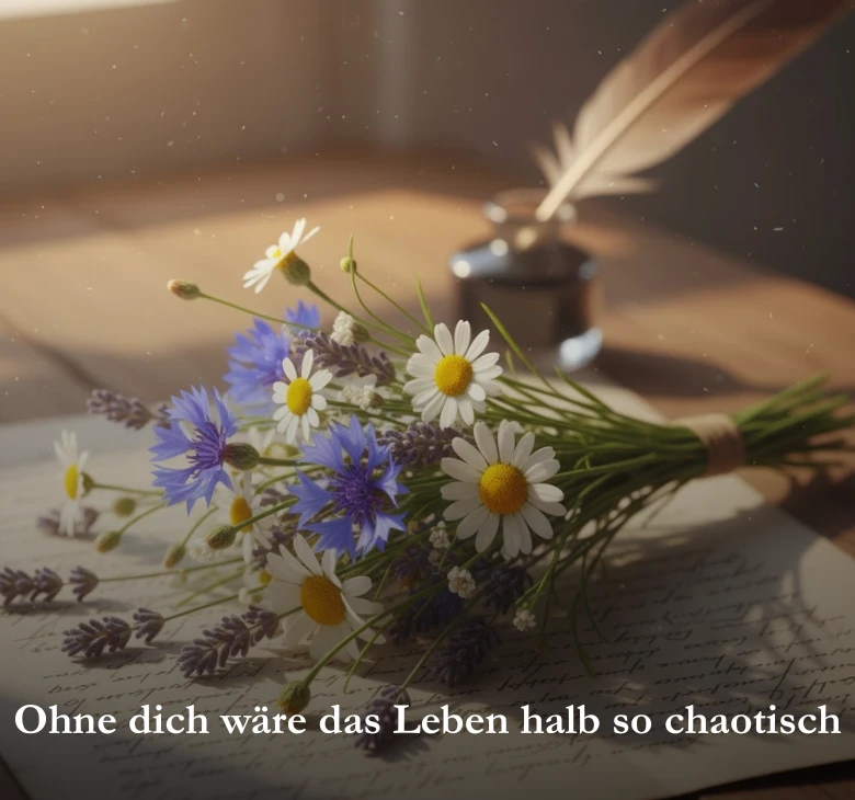 Ohne dich wäre das Leben halb so chaotisch