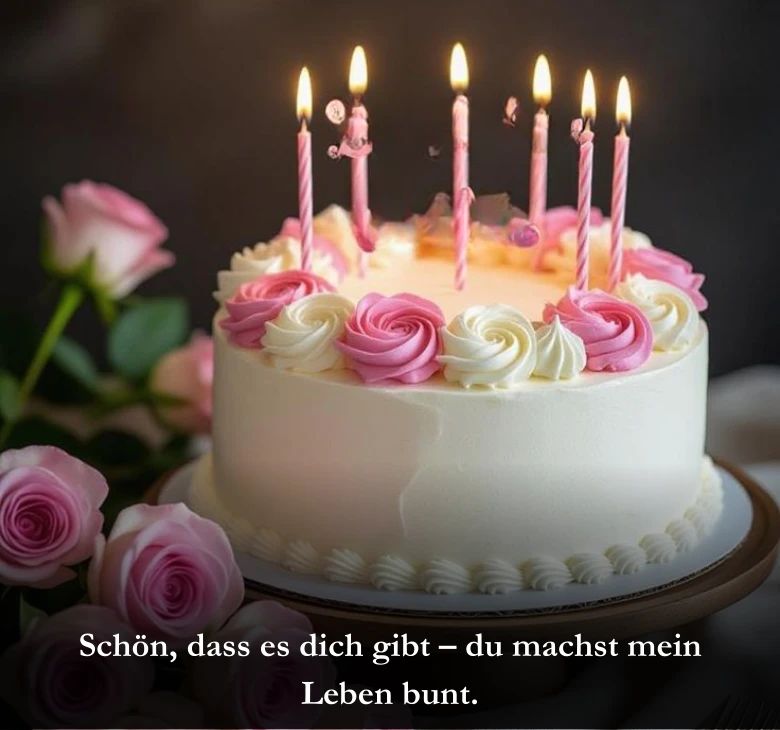 Schön, dass es dich gibt – du machst mein Leben bunt