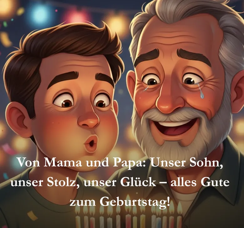 Von uns beiden_ Du bist das Beste, was uns je passiert ist. Alles Liebe! (2)