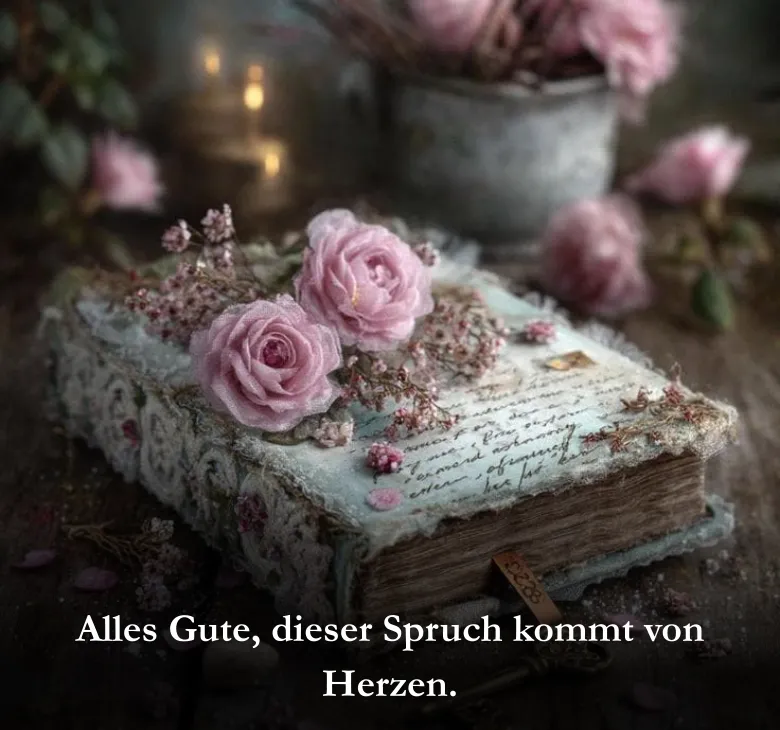 Alles Gute, dieser Spruch kommt von Herzen