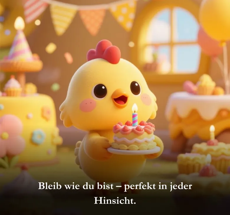 Bleib wie du bist – perfekt in jeder Hinsicht