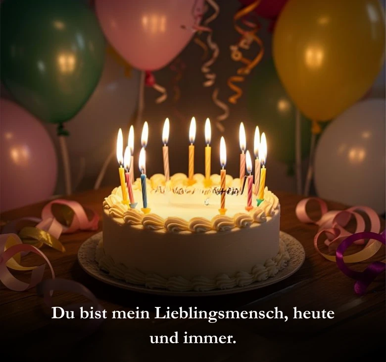 Du bist mein Lieblingsmensch, heute und immer