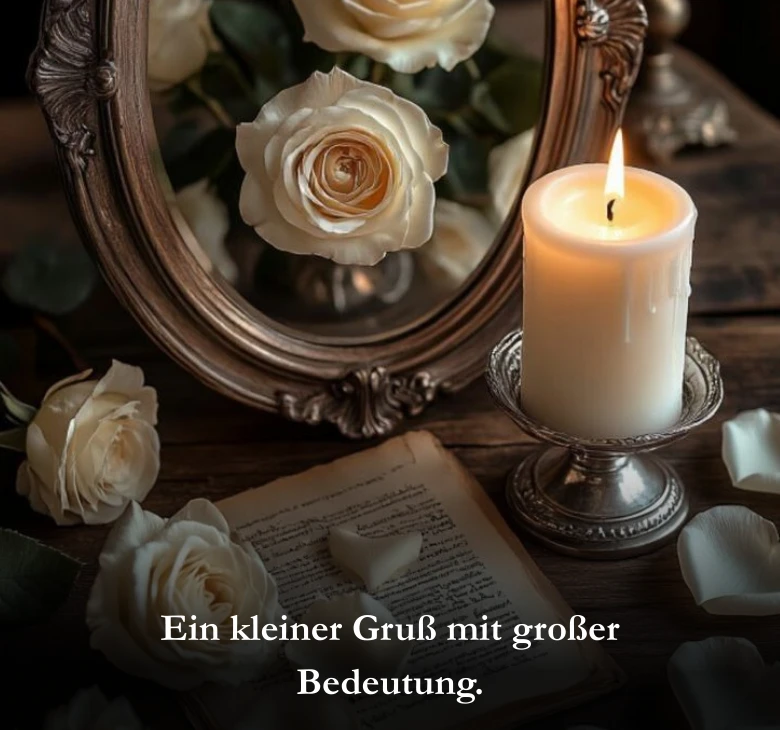 Ein kleiner Gruß mit großer Bedeutung