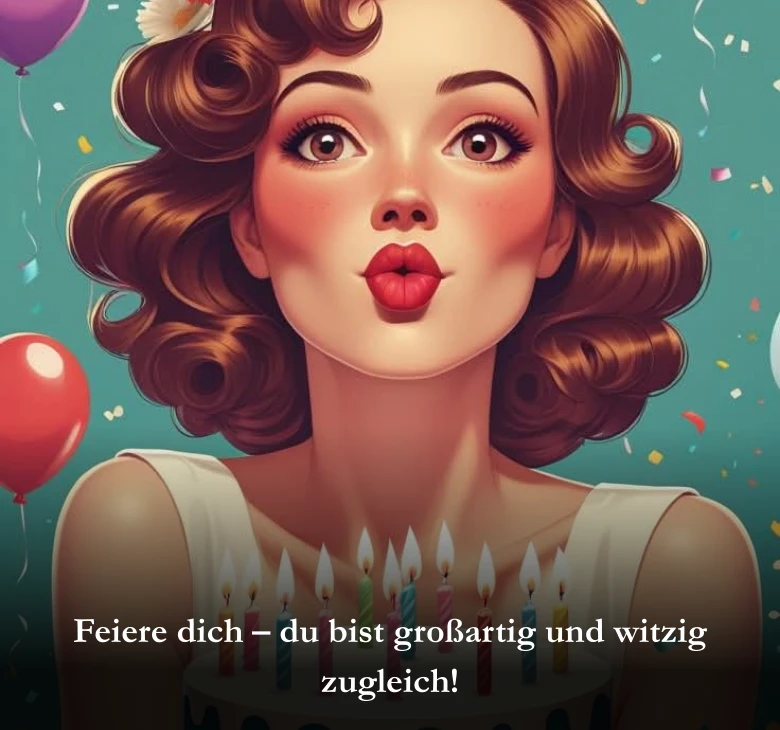 Feiere dich – du bist großartig und witzig zugleich!