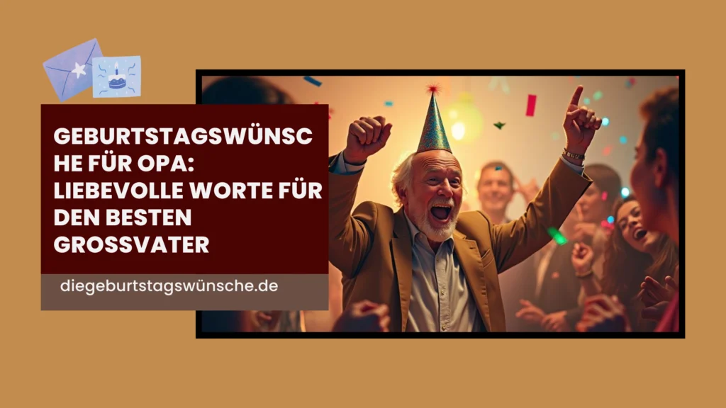 Geburtstagswünsche für Opa Liebevolle Worte für Den Besten Großvater