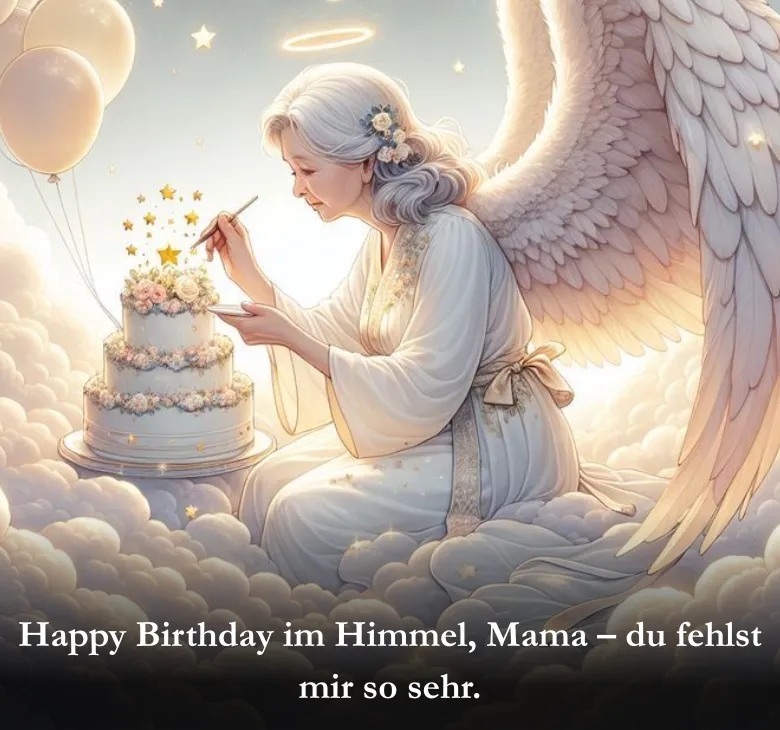 Happy Birthday im Himmel, Mama – du fehlst mir so sehr