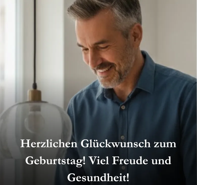 Herzlichen Glückwunsch zum Geburtstag! Viel Freude und Gesundheit!