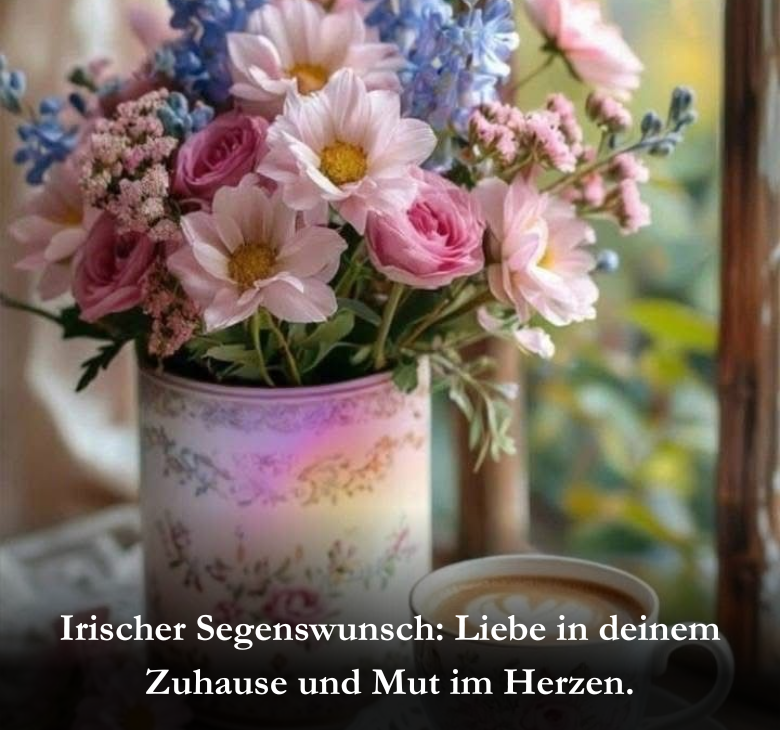 Irischer Segenswunsch_ Liebe in deinem Zuhause und Mut im Herzen