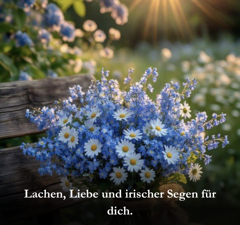 Lachen, Liebe und irischer Segen für dich