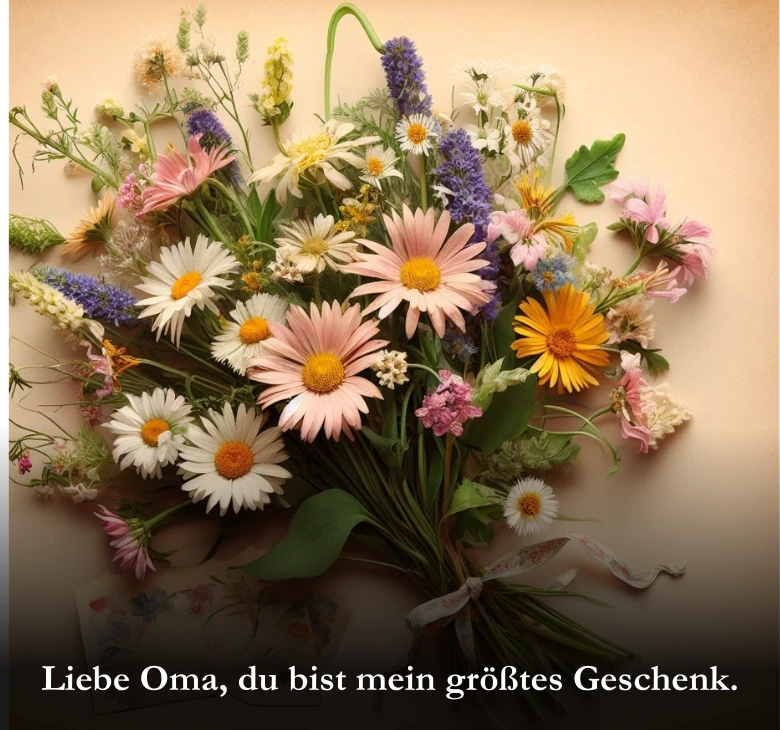 Liebe Oma, du bist mein größtes Geschenk