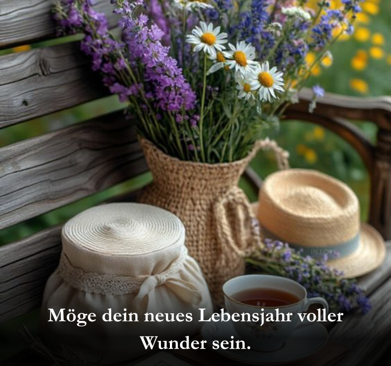 Möge dein neues Lebensjahr voller Wunder sein