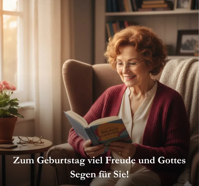 Zum Geburtstag viel Freude und Gottes Segen für Sie!