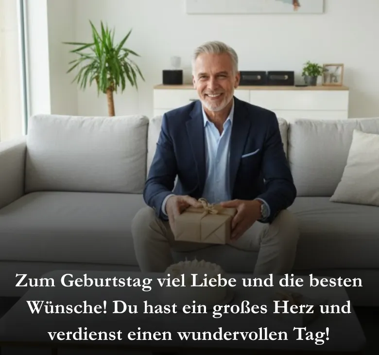 Zum Geburtstag viel Liebe und die besten Wünsche! Du hast ein großes Herz und verdienst einen wundervollen Tag!