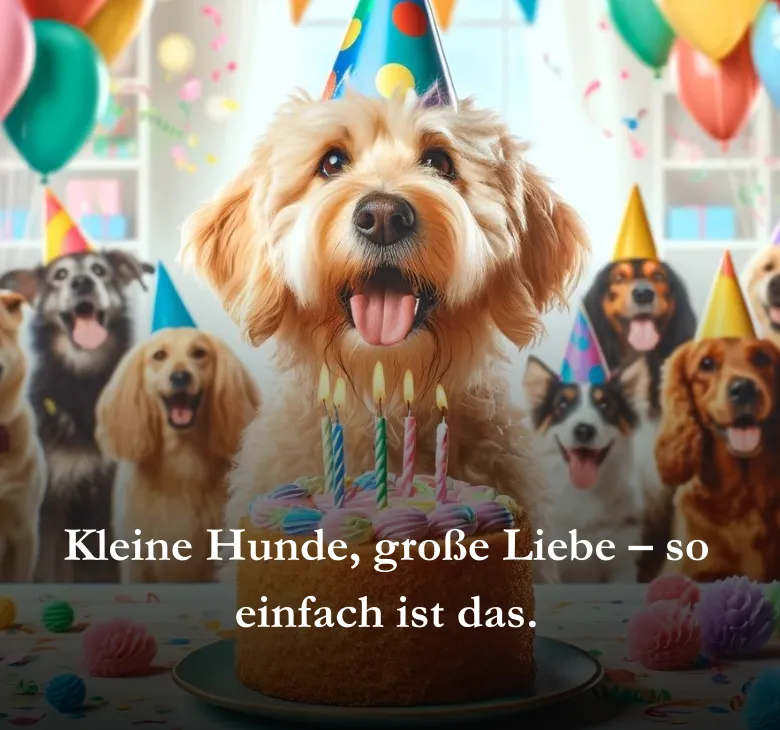 Kleine Hunde, große Liebe – so einfach ist das.
