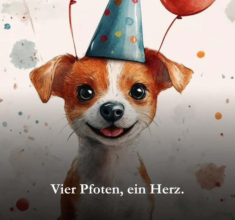 Vier Pfoten, ein Herz.