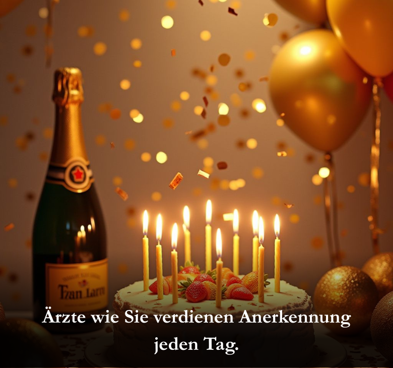 Ärzte wie Sie verdienen Anerkennung jeden Tag