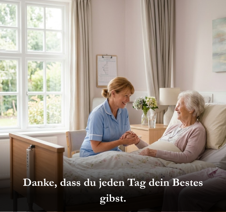 Danke, dass du jeden Tag dein Bestes gibst