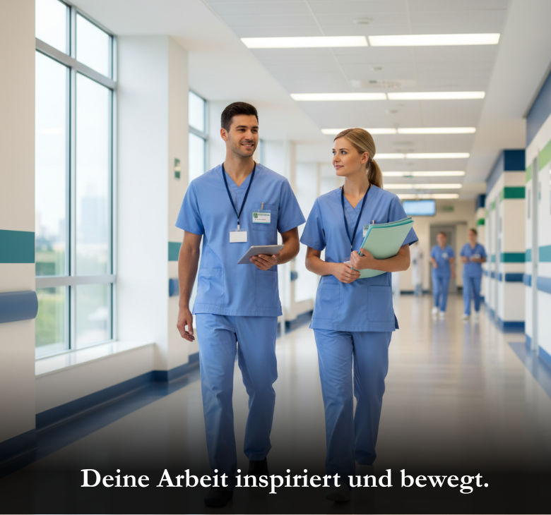 Deine Arbeit inspiriert und bewegt