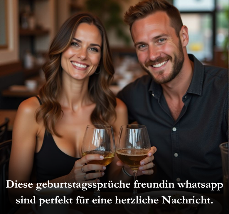 Diese geburtstagssprüche freundin whatsapp sind perfekt für eine herzliche Nachricht