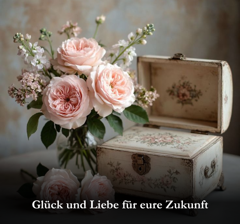 Glück und Liebe für eure Zukunft