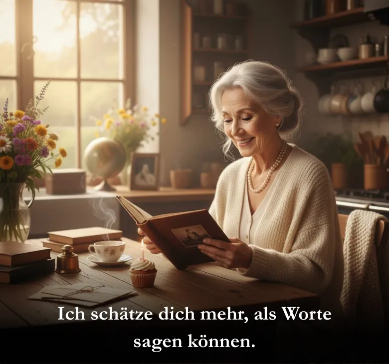 Ich schätze dich mehr, als Worte sagen können