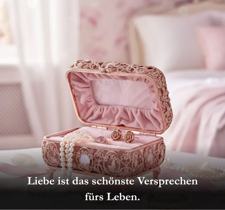 Liebe ist das schönste Versprechen fürs Leben.