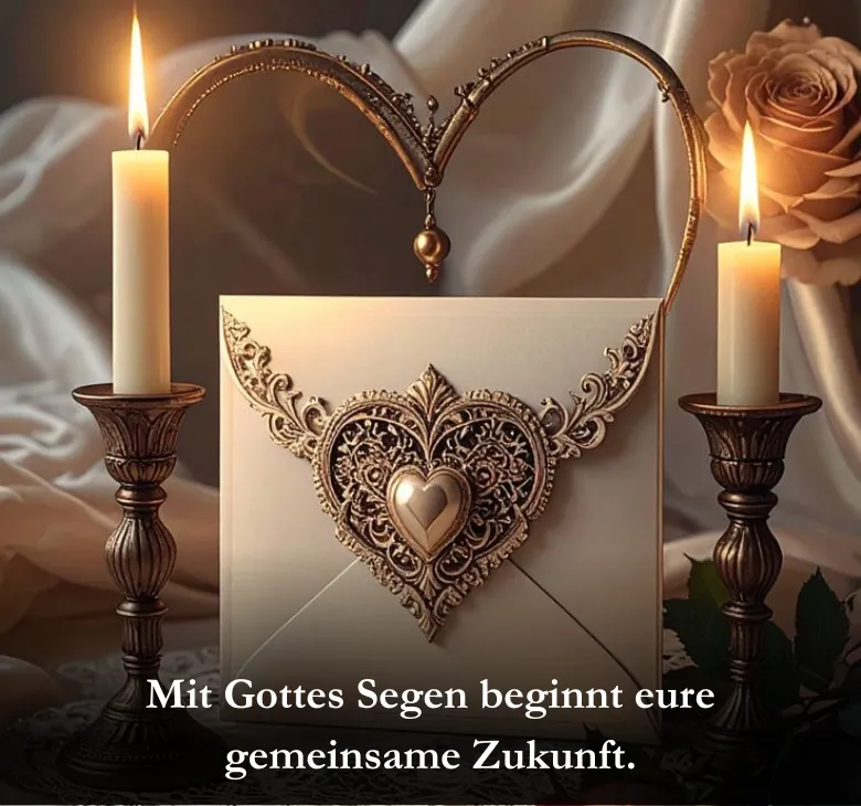 Mit Gottes Segen beginnt eure gemeinsame Zukunft.