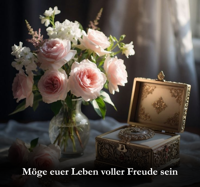 Möge euer Leben voller Freude sein